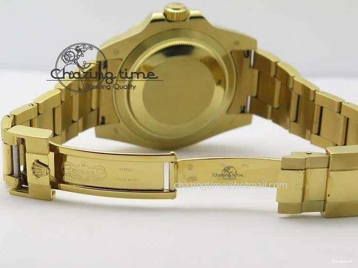 Blue Best ETA2836 BP Submariner Gold Dial Swiss Full Edition 0410